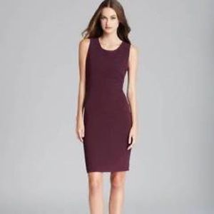 Authentic DVF Galya Stretch Seamed Sheath Dress